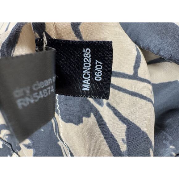 VTG Y2K The Limited Womens Babydoll Tie Tank S Floral 100% Silk Going Out Top - Picture 5 of 12